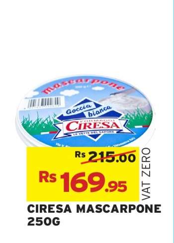 CIRESA MASCARPONE 250G