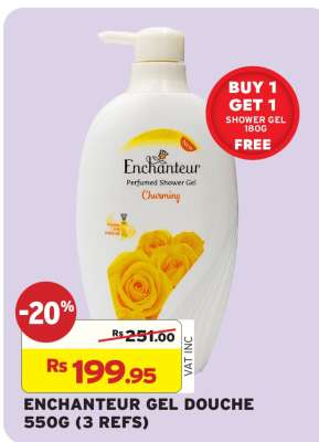 ENCHANTEUR GEL DOUCHE 550G (3 REFS)