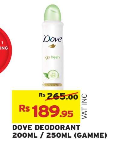 DOVE DEODORANT