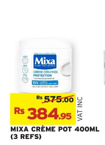 MIXA CRÈME POT 400ML (3 REFS)