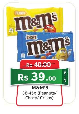 M&M's