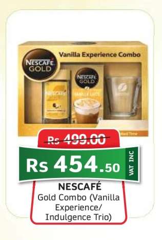 NESCAFÉ Gold Combo (Vanilla Experience/Indulgence Trio)