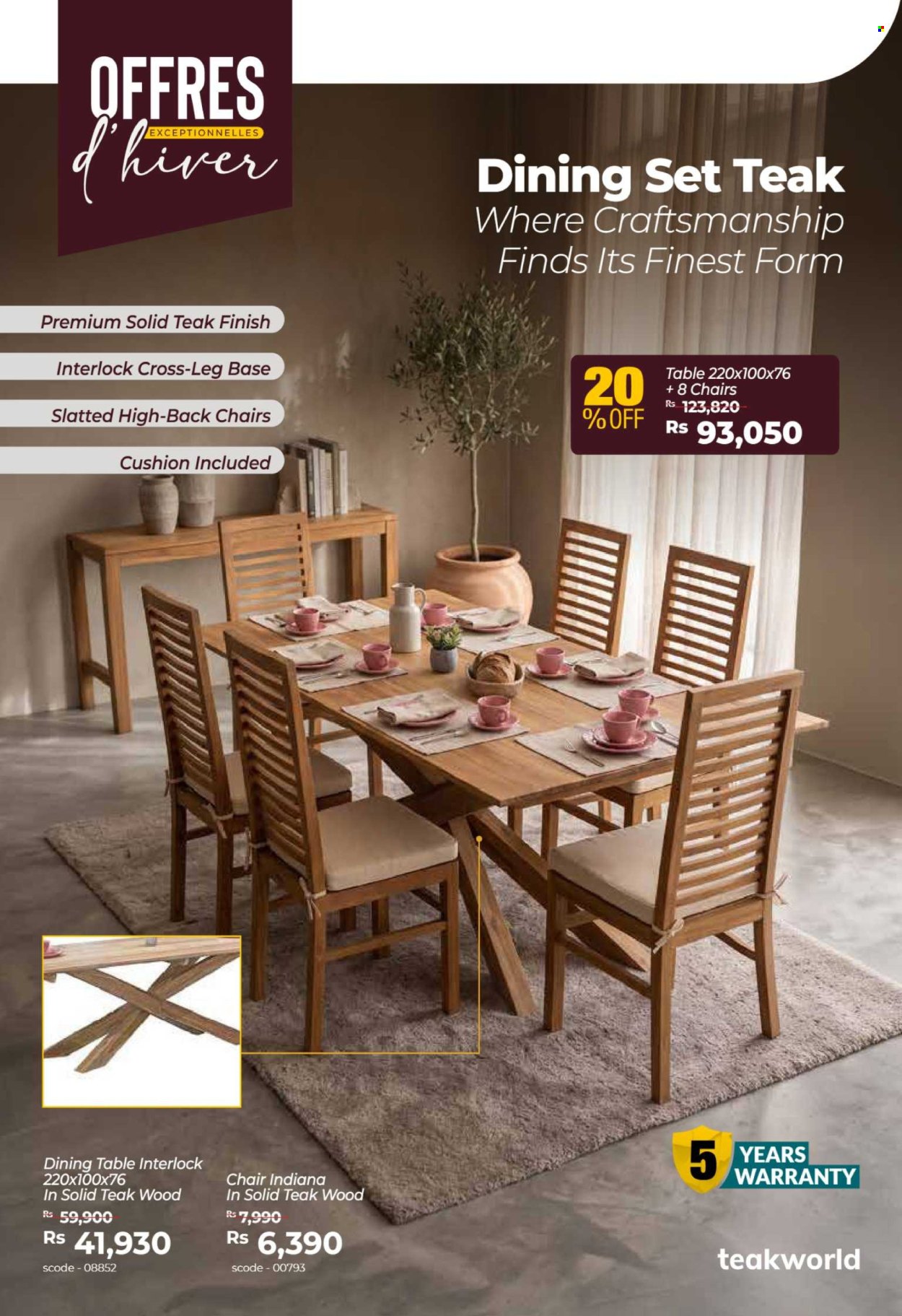 Catalogue Teak World. Page 23