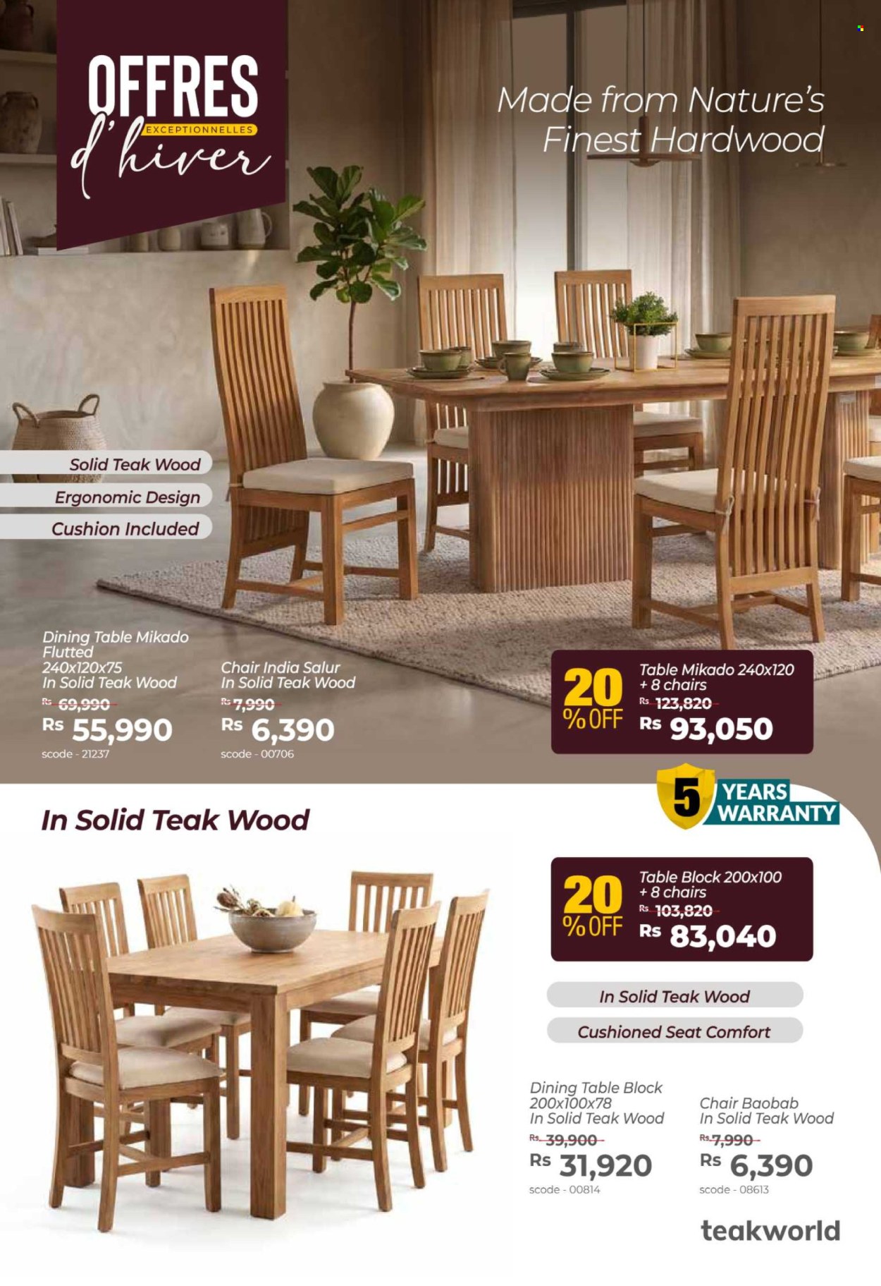 Catalogue Teak World. Page 24