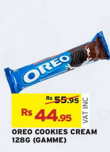 OREO COOKIES CREAM 128G (GAMME)