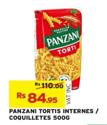 PANZANI TORTIS INTERNES / COQUILLETTES 500G