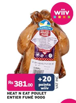HEAT N EAT POULET ENTIER FUME 900G