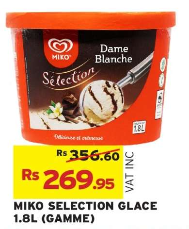MIKO SELECTION GLACE 1.8L (GAMME)