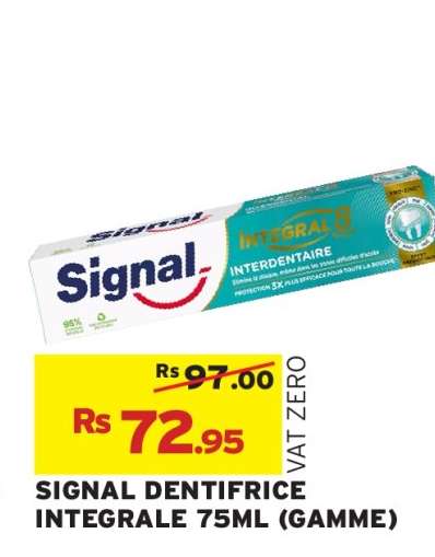 SIGNAL DENTIFRICE INTEGRALE 75ML (GAMME)