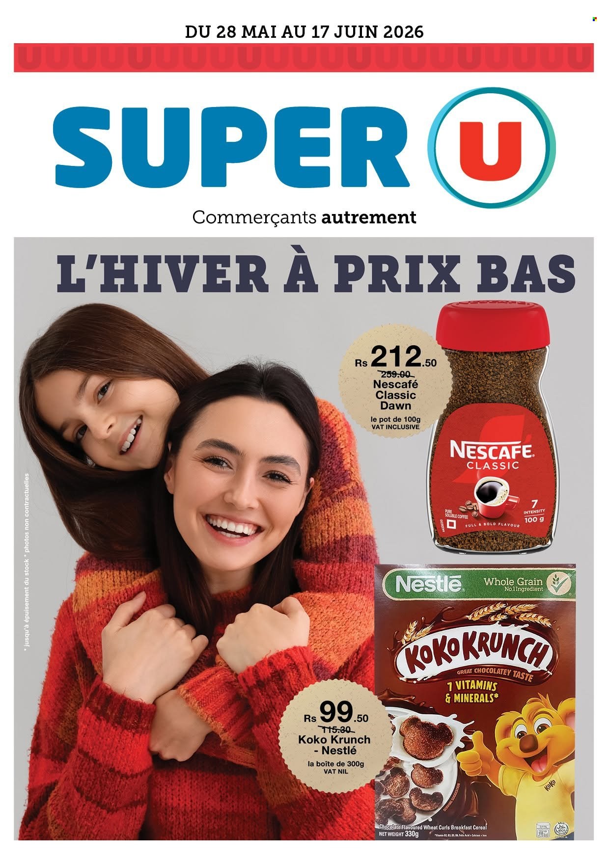 Catalogue Super U - 28/05/2026 - 17/06/2026. Page 1