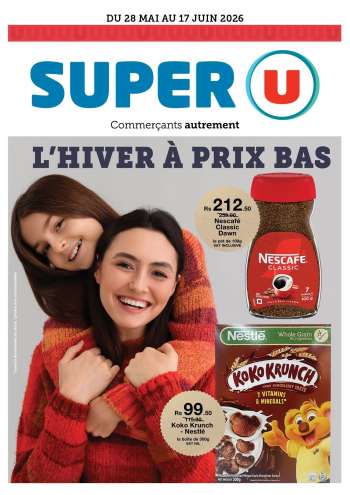 Catalogue Super U - 28/05/2026 - 17/06/2026.