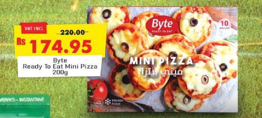 Byte Ready To Eat Mini Pizza 200g