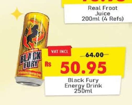 Black Fury Energy Drink