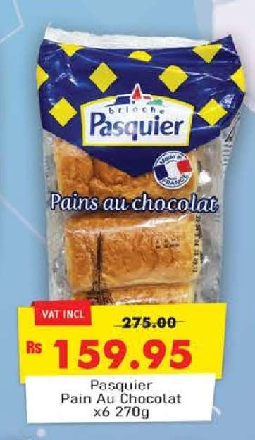 Pasquier Pain Au Chocolat x6 270g
