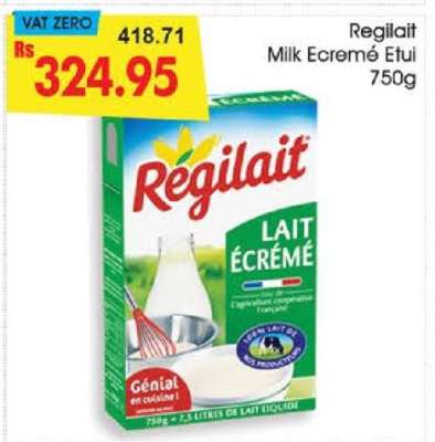 Regilait Milk Ecreme Etui 750g