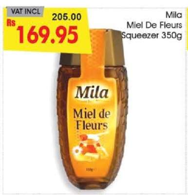 Mila Miel De Fleurs Squeezer 350g