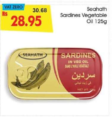 Seahath Sardines Vegetable Oil 125g