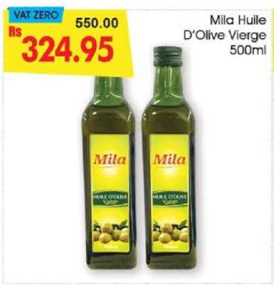 Mila Huile D’olive Vierge 500ml