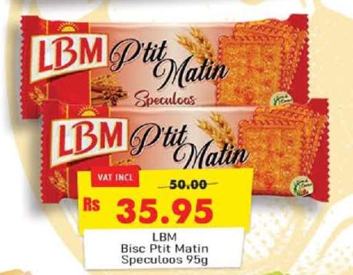 LBM Bisc Ptit Matin Speculoos 95g
