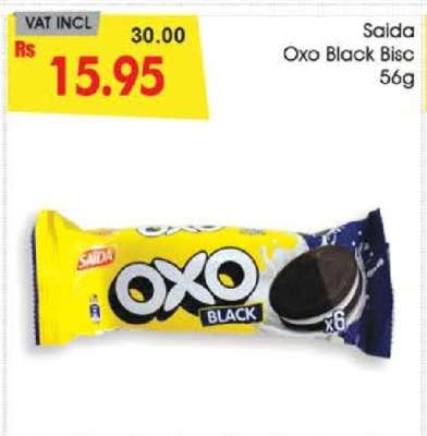 Saida Oxo Black Bisc 56g