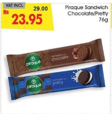 Piraque Sandwich Chocolate/Pretty 76g