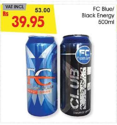 FC Blue/Black Energy 500ml