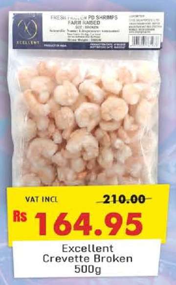 Excellent Crevette Broken 500g