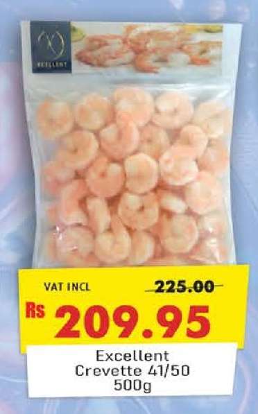 Excellent Crevette 41/50 500g