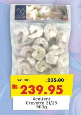 Xcellent Crevette 21/25 500g