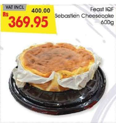 Feast IQF Sebastien Cheesecake 600g