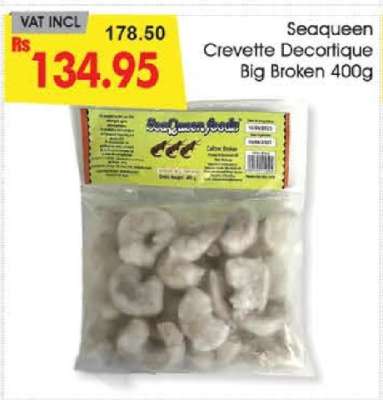 Seaqueen Crevette Decortiqué Big Broken 400g