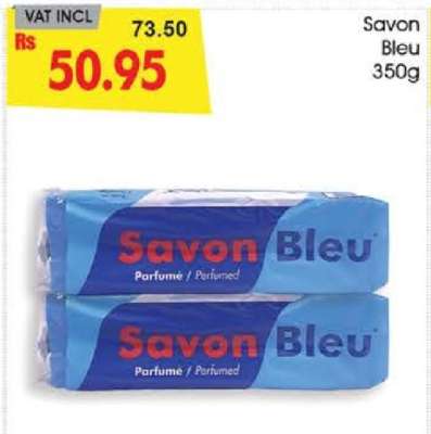 Savon bleu