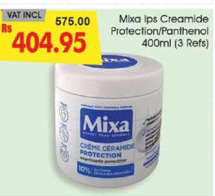 Mixa Ips Creamide Protection/Panthenol 400ml (3 Refs)