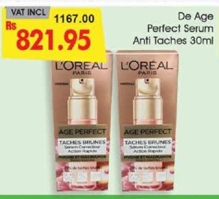 De Age Perfect Serum Anti Taches 30ml