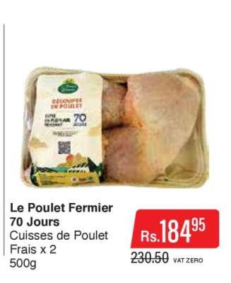 Le Poulet Fermier 70 jours