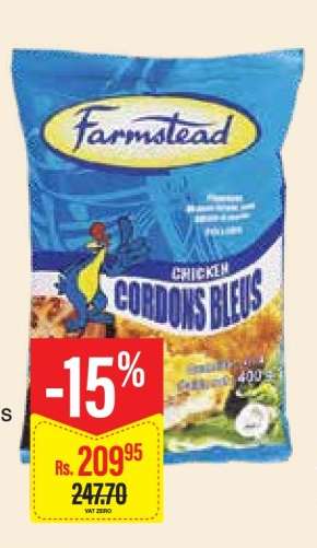 Farmstead Chicken Cordons Bleus