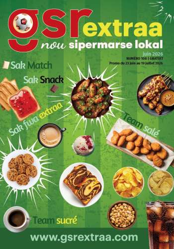 Catalogue GSR - 23/06/2026 - 19/07/2026.