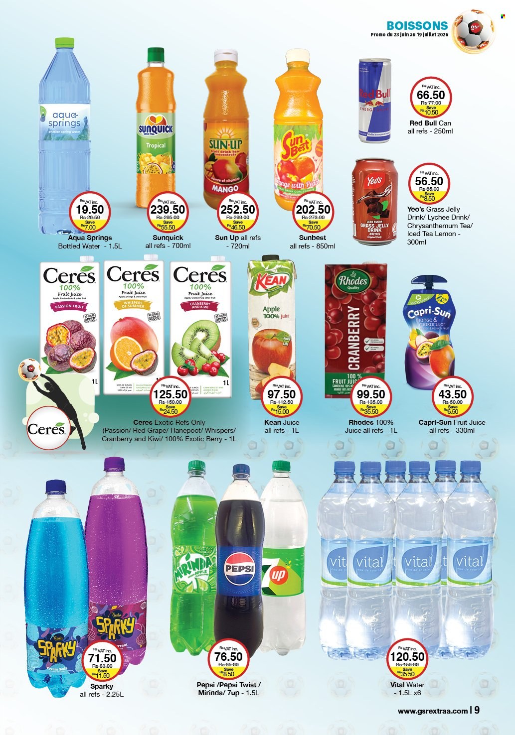 Catalogue GSR - 23/06/2026 - 19/07/2026. Page 9