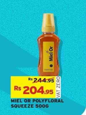 MIEL OR POLYFLORAL SQUEEZE 500G