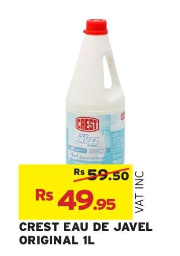 CREST EAU DE JAVEL ORIGINAL 1L