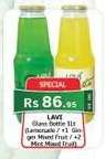 LAVE Glass Bottle 1lt