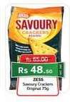 ZESS Savoury Crackers Original 75g