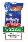 GILLETTE Blue II Plus X10 Cartridge