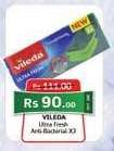 Vileda Ultra Fresh Anti-Bacterial x3