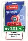 VILEDA MICROFIBRE ULTRA FRESH X3