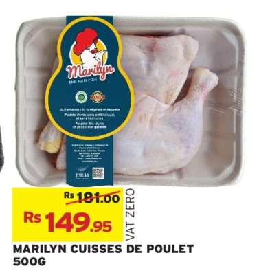 MARILYN CUISSES DE POULET 500G