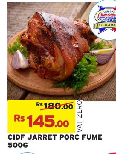 CIDF JARRET PORC FUME 500G
