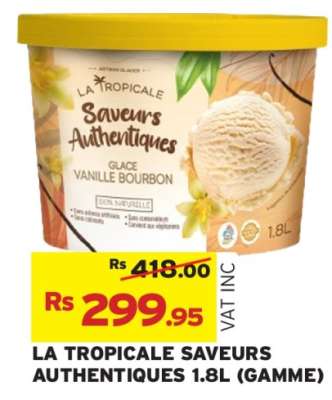 LA TROPICALE SAVEURS AUTHENTIQUES 1.8L (GAMME)