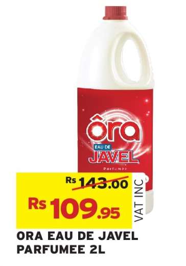 ORA EAU DE JAVEL PARFUMEE 2L