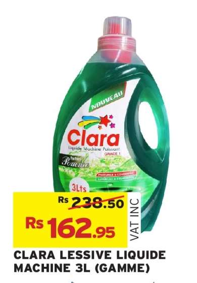 CLARA LESSIVE LIQUIDE MACHINE 3L (GAMME)